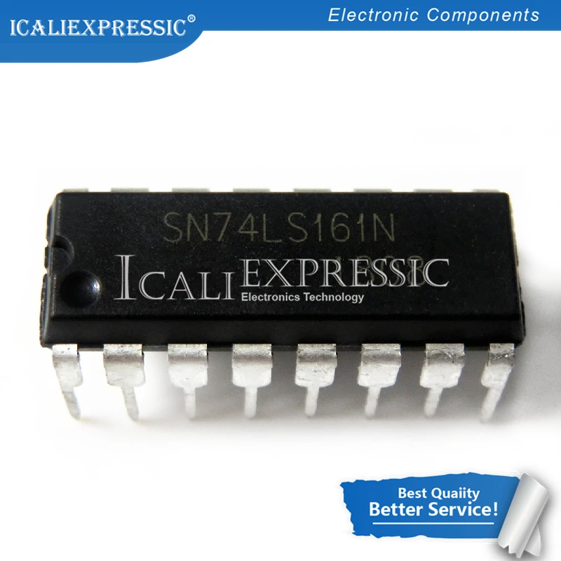 10 шт. SN74LS161N DIP16 74LS161 SN74LS161AN DIP HD74LS161AP в наличии|Интегральные схемы| |