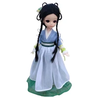 new big eye 30cm 16 fat bjd doll toy chinese costume palace doll 4d real eyelashes 12 joints girl dress up toy childrens gift