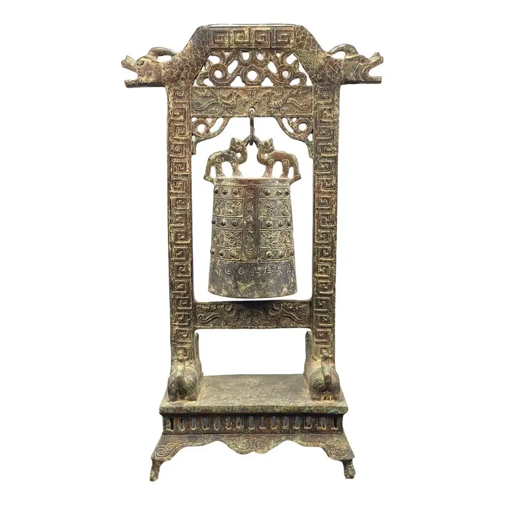 

Бронзовые настенные часы LaoJunLu, модель 2, имитация античной бронзы, коллекция шедевров, ювелирные изделия в традиционном китайском стиле