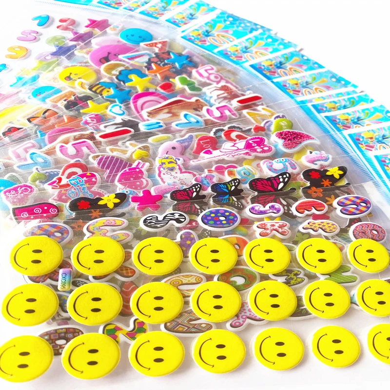 10/20/30 hojas al azar de 3D pegatinas para ni&ntilde;os de Puffy DE LOS NI&Ntilde;OS DE LA ESCUELA profesor regalos de recompensa m&oacute;vil tel&eacute;fono Decoraci&oacute;n,pegatinas dinosaurio ni&ntilde;os,vinilo decorativo pared,aesthetic stickers,de pe-2