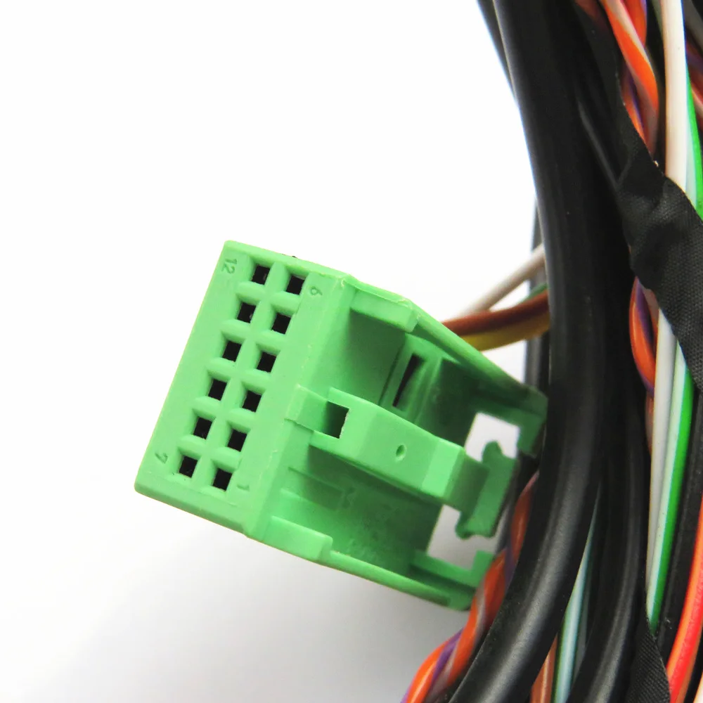 1 комплект автомобильный Bluetooth разъем RWSYPL кабель для проводки и микрофон Golf 5 MK6