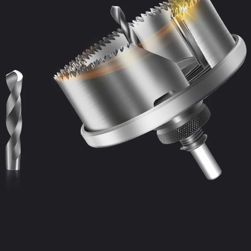 45 мм набор сверл высокоскоростная стальная твердосплавная Пила зубная фреза для