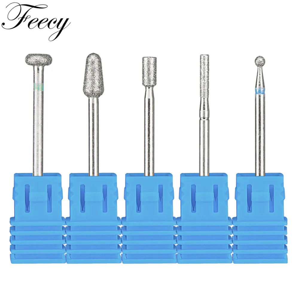 Алмазные вращающиеся сверла для ногтей фрезерные кутикулы резак маникюра фреза