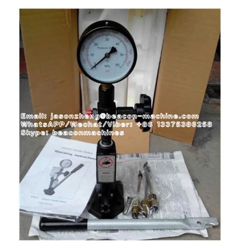 Новый трендовый продукт S60H дизельный инжектор топлива сопло тестер машина без