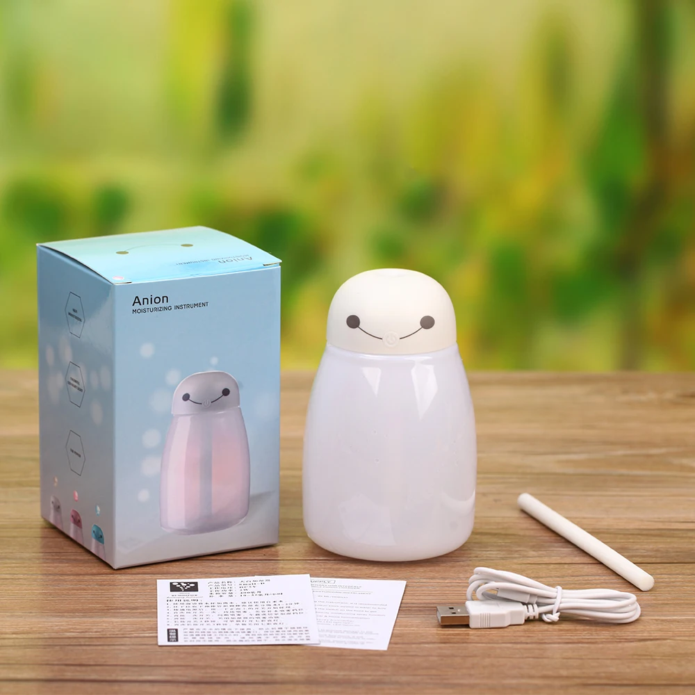 

2021 NEW 400ml Air Humidifier Aroma Essential Oil Diffuser Aromatherapy USB Ultrasonic Mist Maker With 7 Color LED Night light