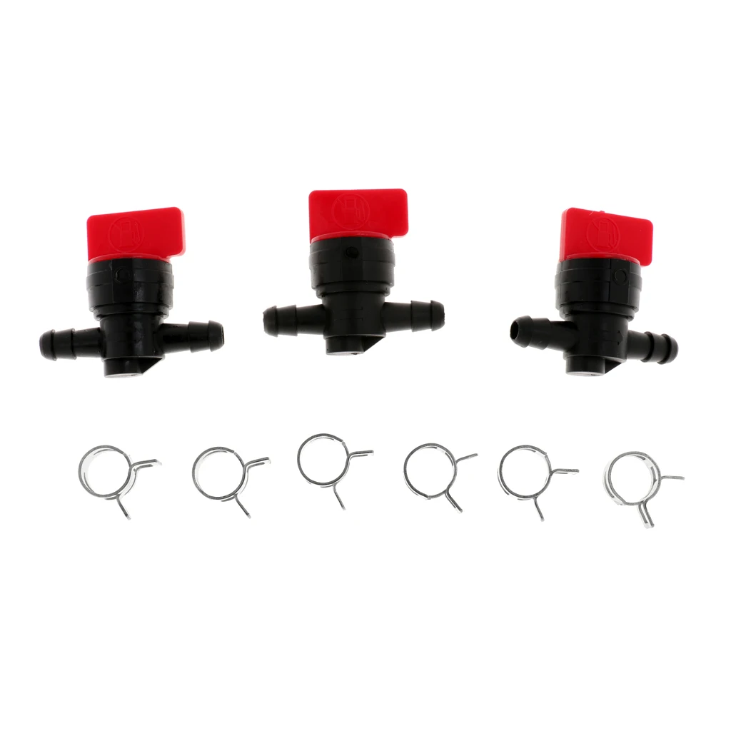3x 1/4 &quotIn-Line прямо на газовом топливе запорный/Отсечной клапан спускной в