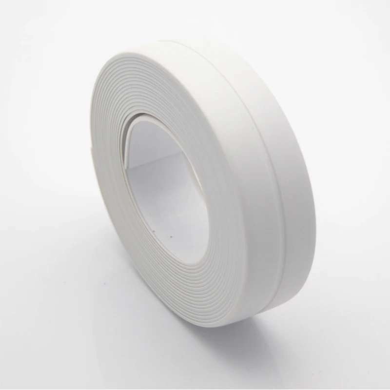 

1 Roll PVC Bath Wall Sealing Strip Waterproof Self Adhesive tape Kitchen Sink Basin Edge Sealing tape Four colors optional 3.2m