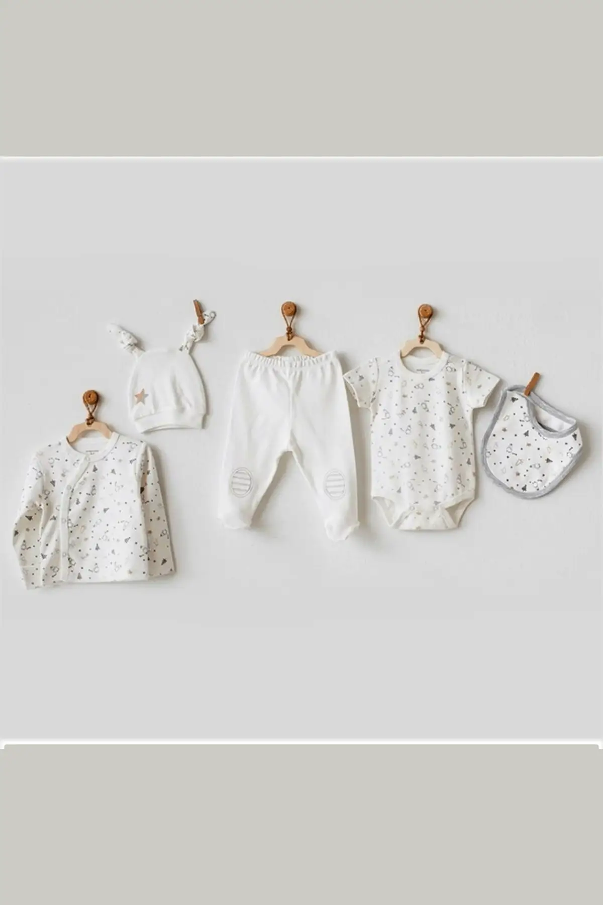 

Zzz Zebra The Grills Male baby 5'li Hospital Output set