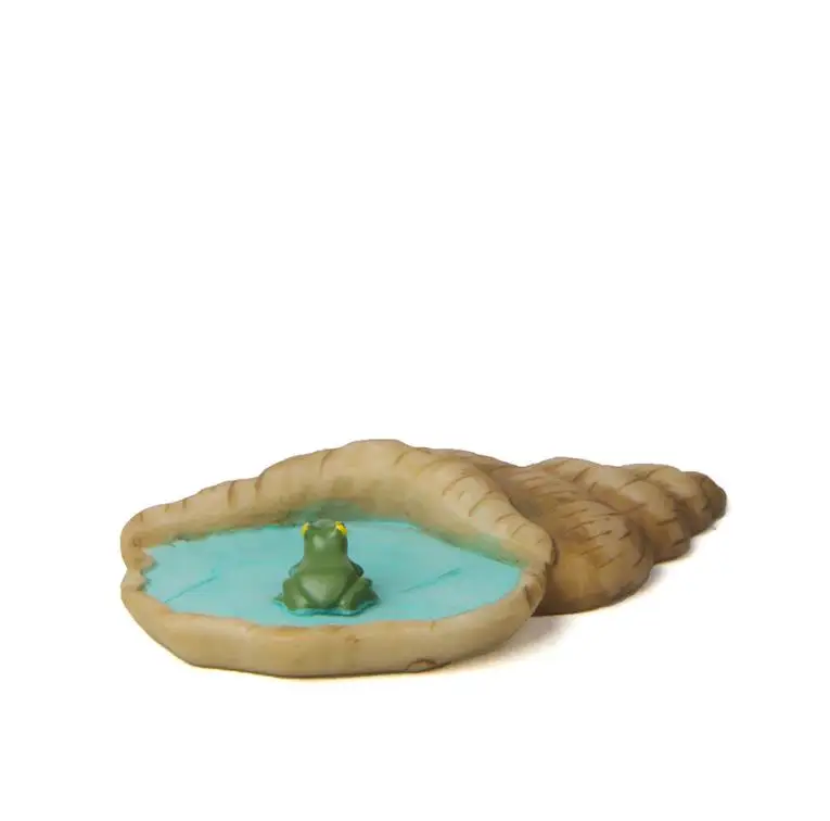 1 шт. креативная Милая лягушка раковины Ландшафтная доска Садоводство микро