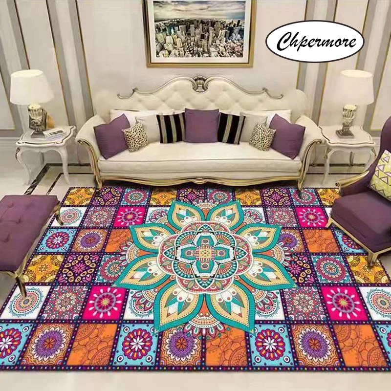 Большие ковры Chpermore в европейском стиле ретро Нескользящие коврики с Татами