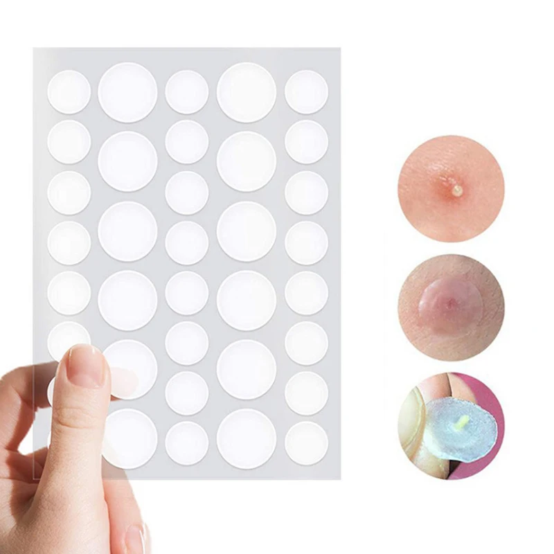 36 шт. гидроколлоидный прыщей патч Невидимый стикер s кожа шарик мастер кожи
