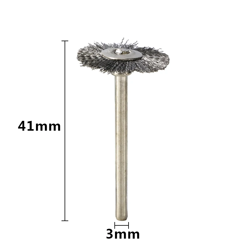 Диск со стальной проволокой и щеточкой 40 шт фотодиск для вращающегося