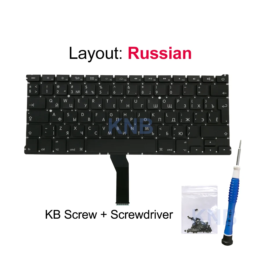 Новая сменная клавиатура US UK испанский французский немецкий Русская раскладка