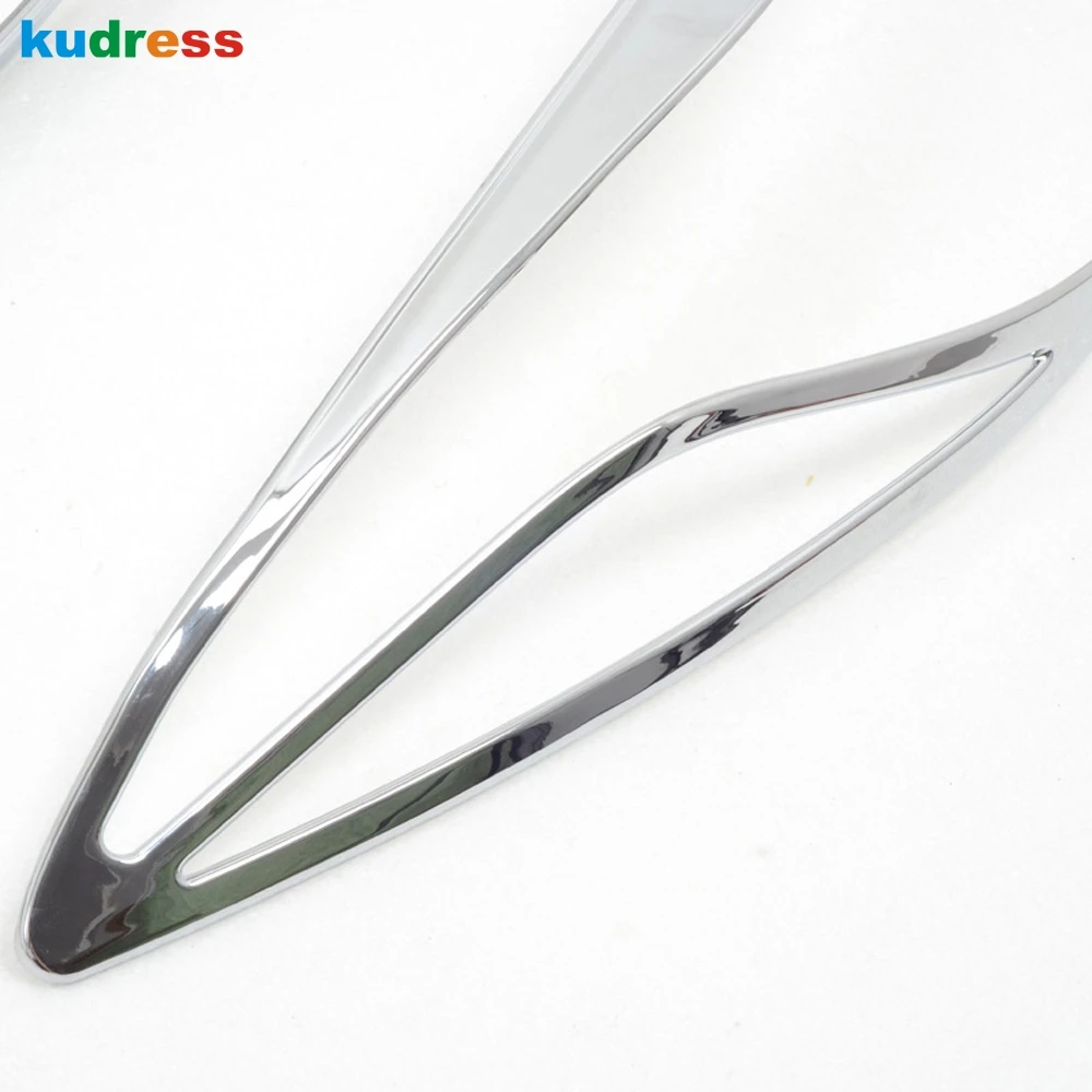 Хромированная накладка на переднюю фару автомобиля для Mazda3 Axela 2013 2014 2015 2016 ABS