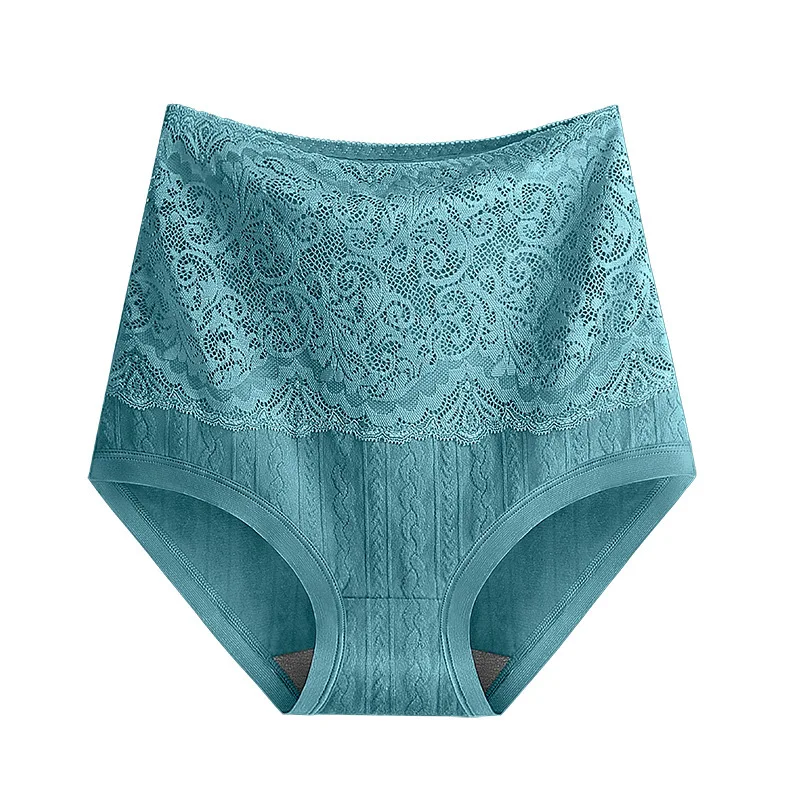 

Women Sexy Lace Cotton High-waisted Underwear Seamless Lace Panties Comfort Girls Briefs Shorts Pants Seamless Underwear