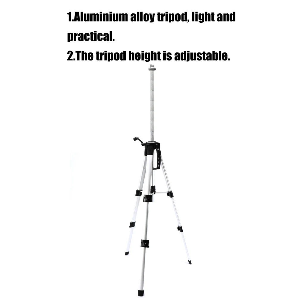 Лазерный нивелир штатив Трипод стойка Горизонтальный Инструмент Треугольный