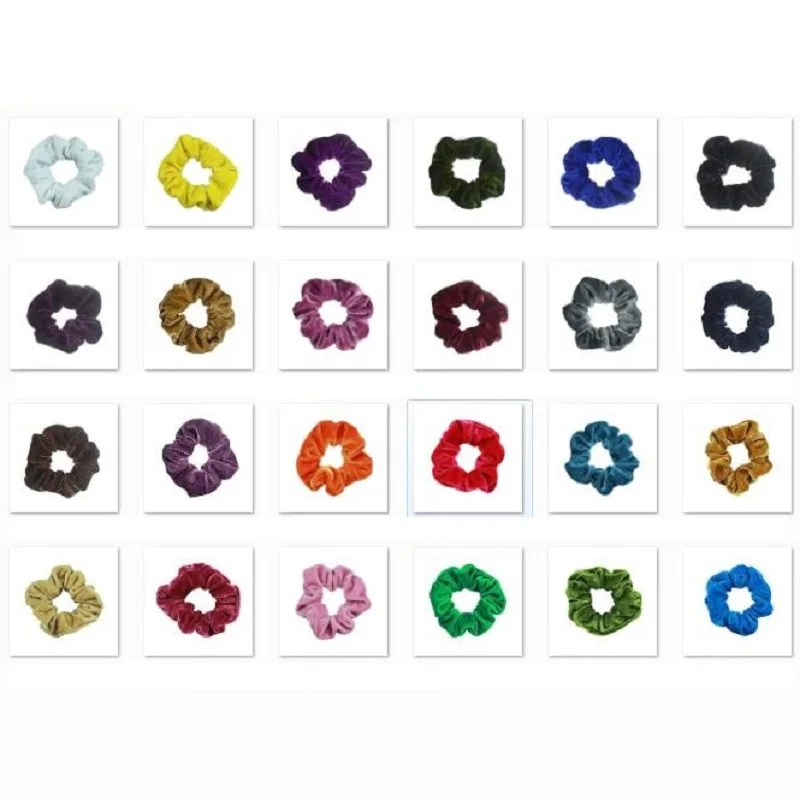 Женские резинки для волос бархатные эластичные женские головные уборы лента