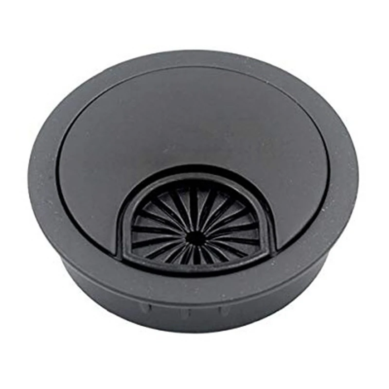 

5Pc 2 Inch Desk Wire Cord Cable Grommets Hole Cover for Office PC Desk Cable Cord Organizer Plastic Cover