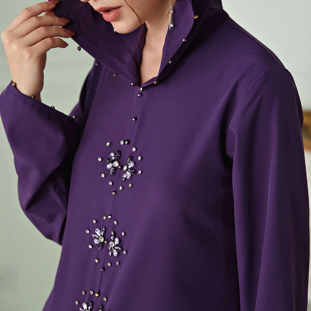 

Dubai Abaya Turkey Hijab Muslim Fashion Dress Caftan Kaftan Islam Clothing Abayas For Women Robe Musulman De Mode Djellaba Femme