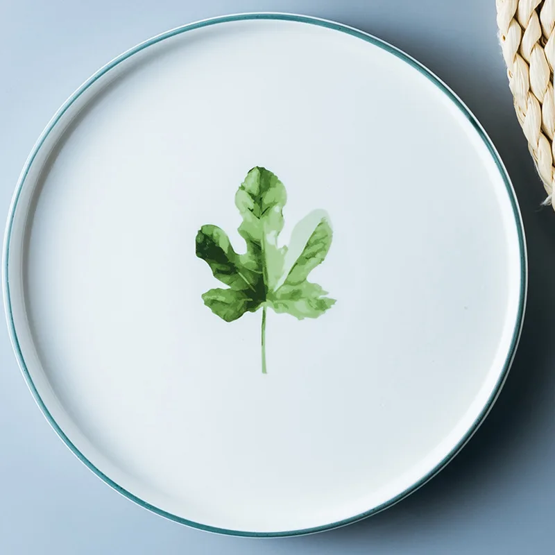 LEKOCH благодарности и отзывы креативная керамическая тарелка модная простая