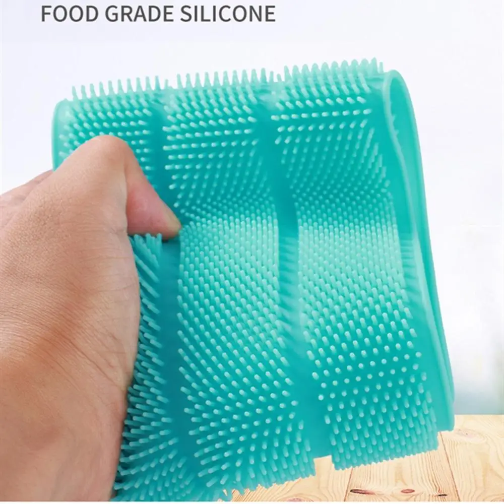 1 шт. силиконовый гелевый ремень для душа силиконовое полотенце щетка мытья