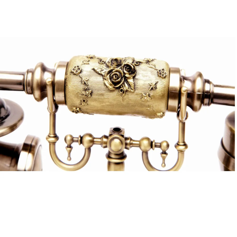 Старинный телефон проводной цифровой винтажный классический Европейский ретро