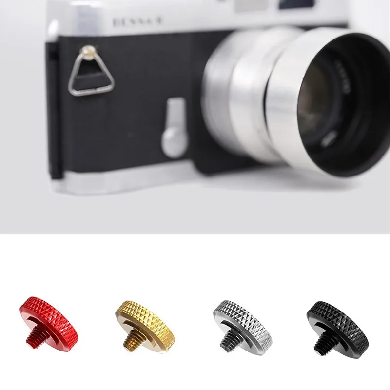 

12MM Thicken Pure Copper Concave Camera Shutter Release Button W/ Screw Cap for Leica/Canon/Nikon/Fujifilm X-T30 X-T20 X-T10 XT3