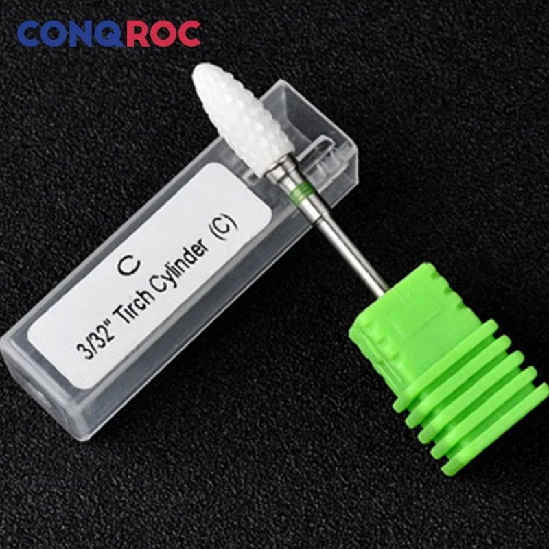 Керамическая фреза абразивная шлифовальная насадка для ногтей сверло 2 35 мм