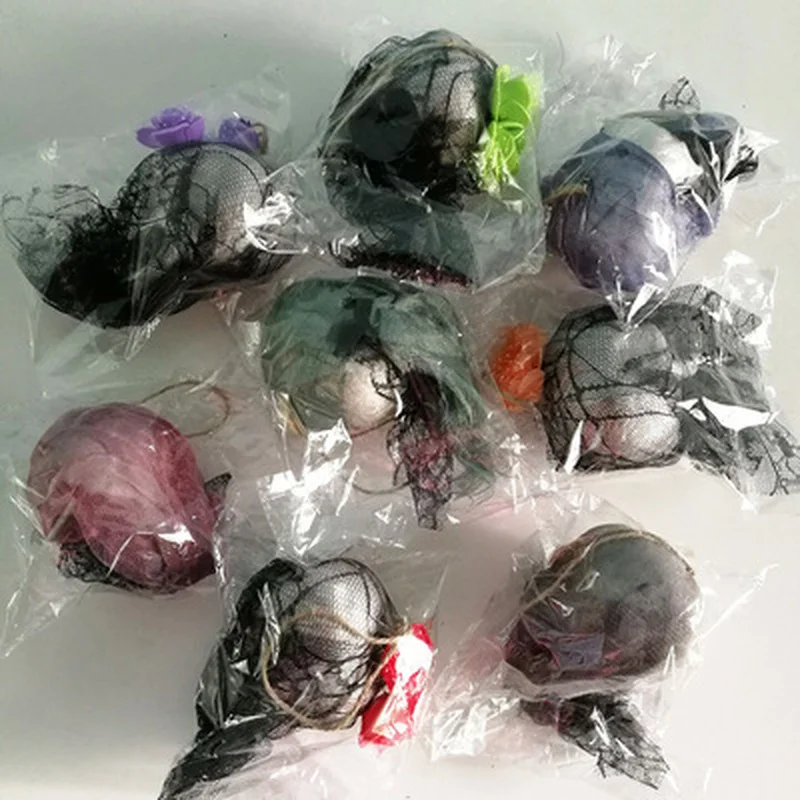 

Halloween Skull Hanging Ornaments Foam Skull Bride Clothes Bone Head Scene Layout Props Home Decorations Skulling Laces Pendants