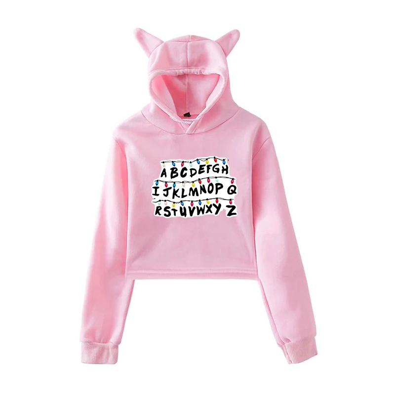 New Fashion Stranger Things Hoodies Casual Unique Sweatshirt Women Kpop Pullover Fleece Warm Girls Harajuku Sportswear Tops Gift | Женская