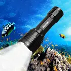 Ффонарь для подводного плавания DL30, 21700 светодиодный, для подводного плавания с аквалангом, 3600lm, тройной LH351D, с высоким индексом цветопередачи, с магнитным кольцом управления