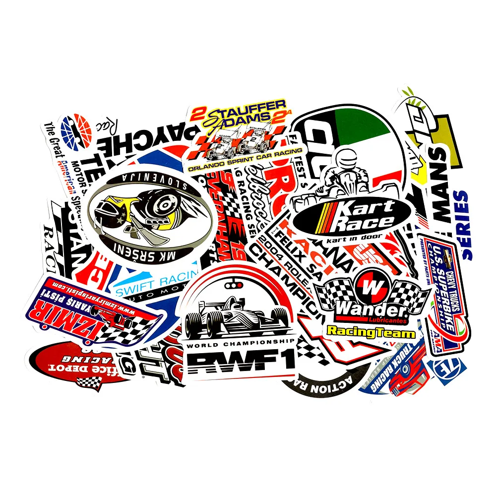50 шт. стикер для гоночного автомобиля с граффити JDM модификация