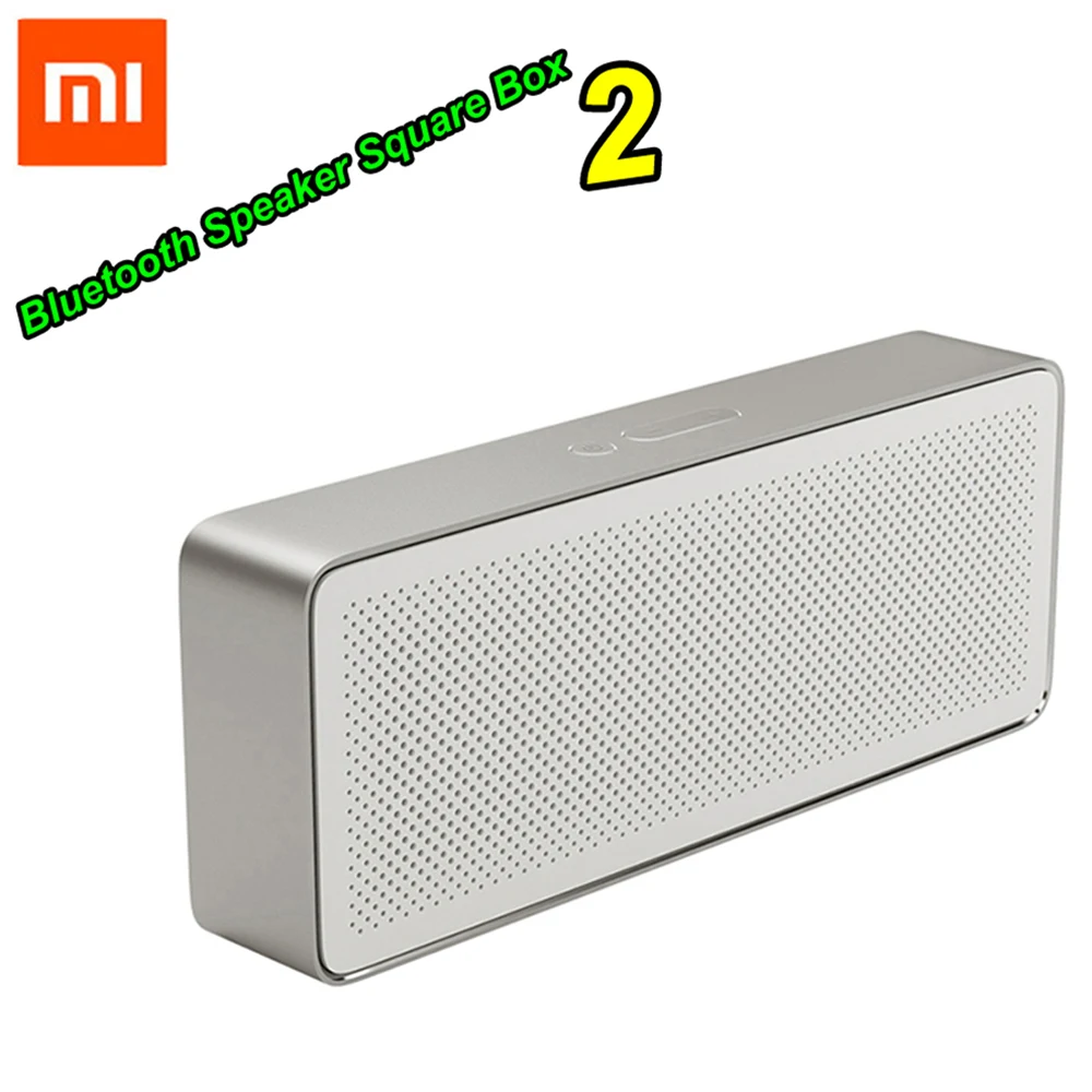  Original Xiaomi Mi Bluetooth Speaker Square Box 2 Stereo Portable Bluetooth 4.2 HD High Definition Sound Quality Play Music 