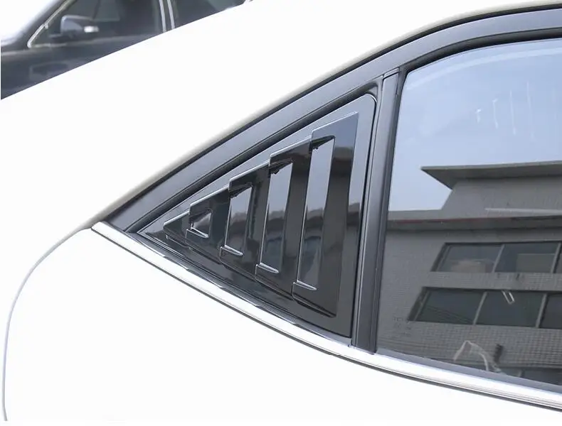 2 шт. ABS углеродного волокна Дверная панель с прорезями на окно рама формование