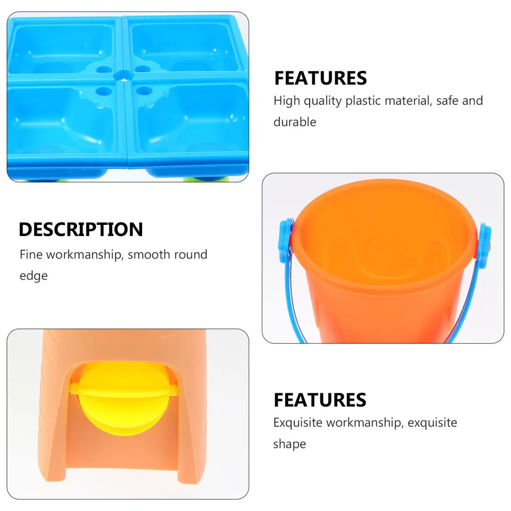 

1 Set Assembly Beach Table Plaything Kit Sand Plaything (Assorted Color)