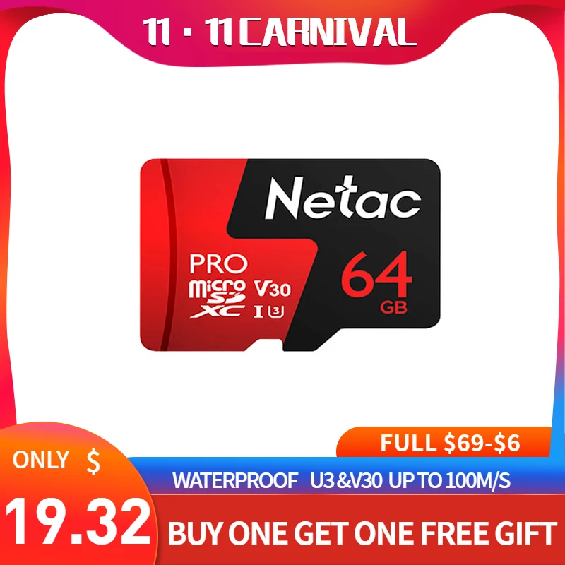 Купи Netac p500 Micro SD Card 128 gb tablet Class10 memory stick class 10 для смартфонов Micro sd Trans-Flash видеокарта ноутбука камеры за 1,767 рублей в магазине AliExpress