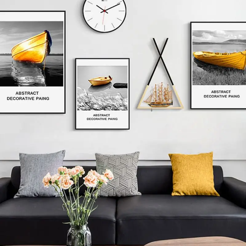 Детская деревянная треугольная полка для ванной в скандинавском стиле милая