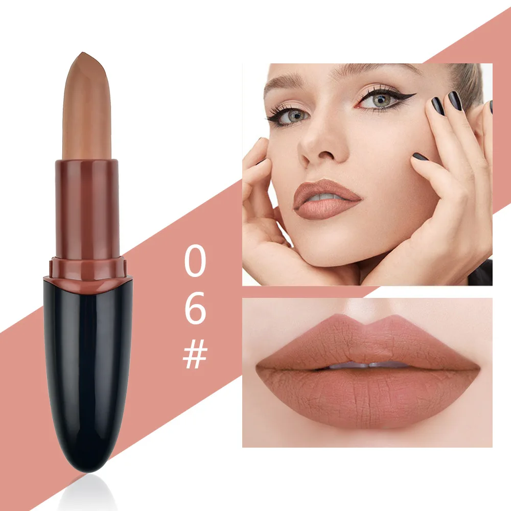 Брендовый профессиональный макияж губ водостойкий матовый стойкий пигмент
