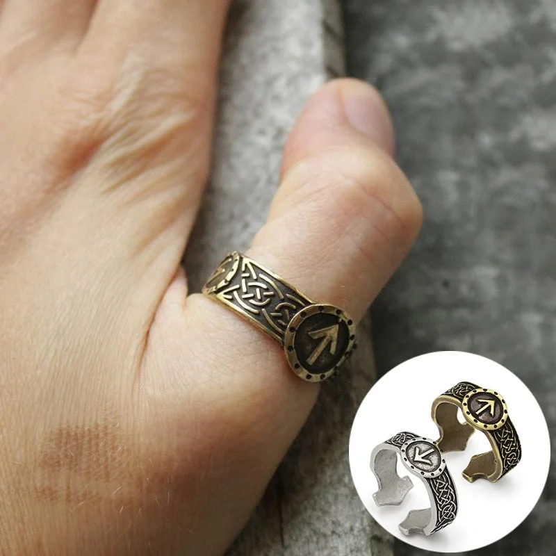 Мужское кольцо Викинга Скандинавское мифологическое модные ювелирные