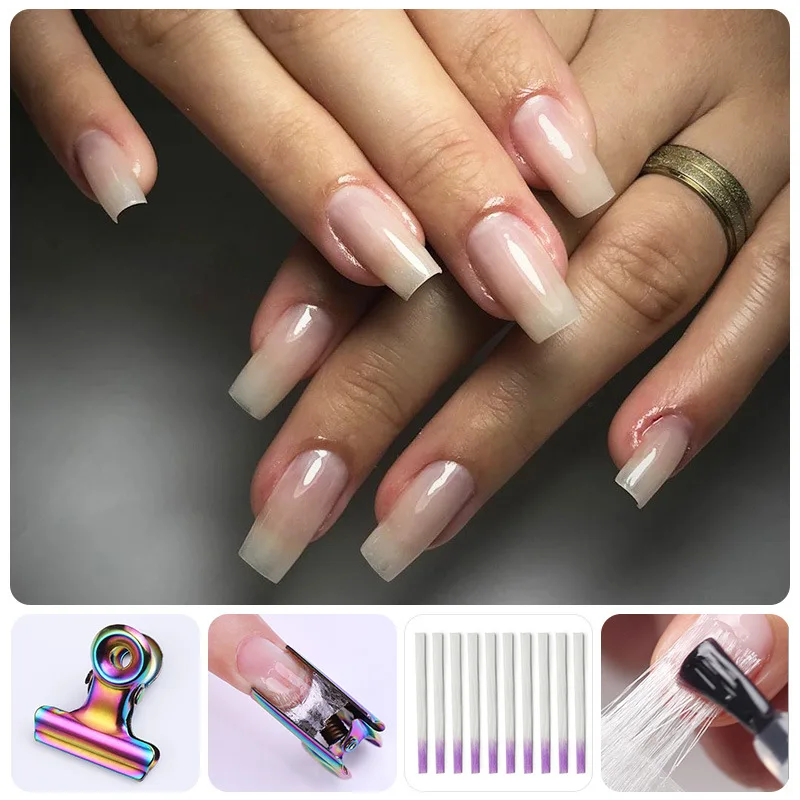 6pcs C Curve Nail Pinching Tool for Nails Tips Extended Stainless Steel Acrylic Pinchers Finger Clips Art Tools | Красота и здоровье