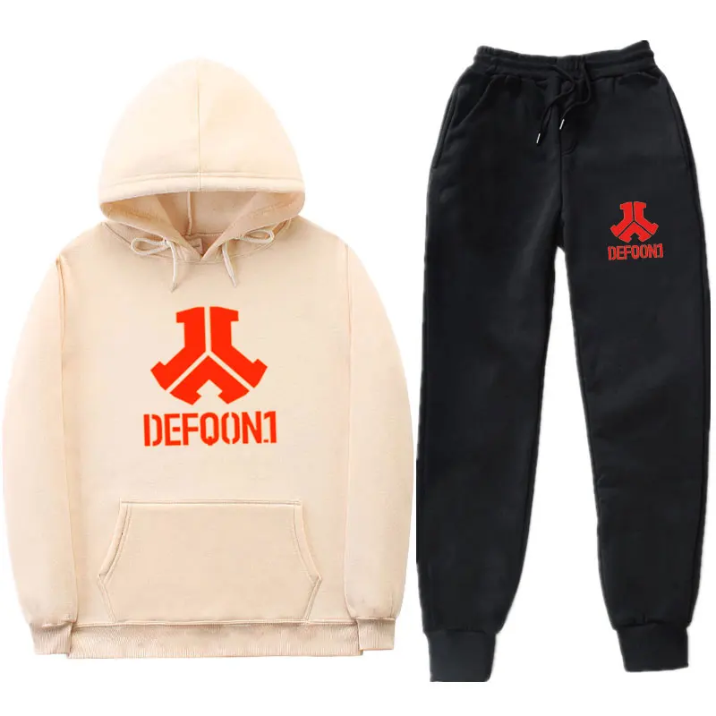 Новинка! Мужская толстовка defqon 1 рок группы в стиле хип хоп зима осень уличная
