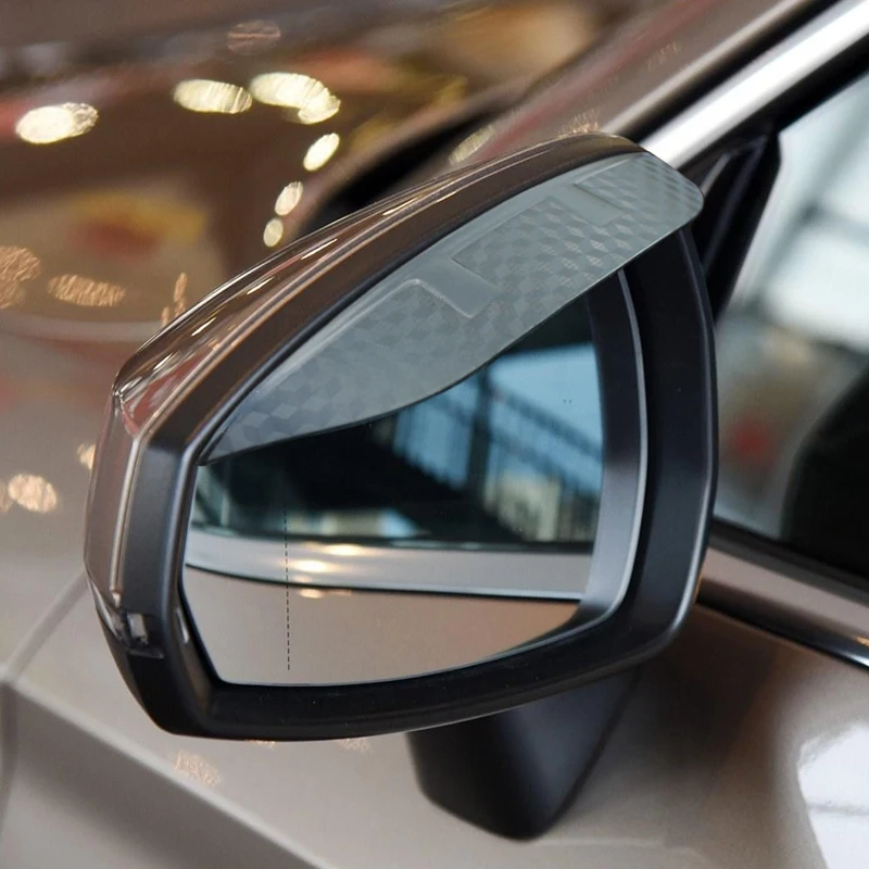 Автомобильное зеркало заднего вида защита от дождя бровей авто щит снега