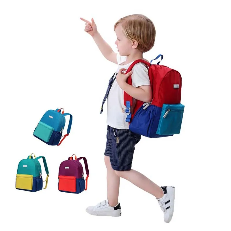 

Детский рюкзак для путешествий, сумка для детского сада; Школьный рюкзак в стиле унисекс, куртка из искусственной кожи для мальчиков и девоч...