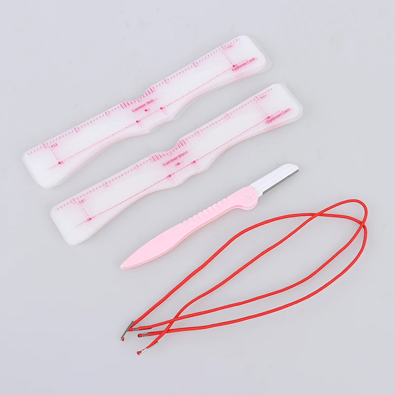 

1 Set Reusable DIY Eyebrow Stencil Set EyeBrow Eyebrow Grooming Template Card Makeup Tools