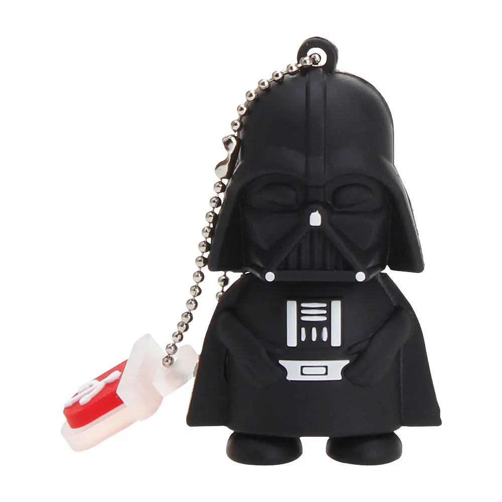 Флешка USB 64GB Флешка в форме героя мультика Звездные войны Дарт Вейдер 128GB 32GB 16GB 8GB4GB Флешка USB флеш-накопитель