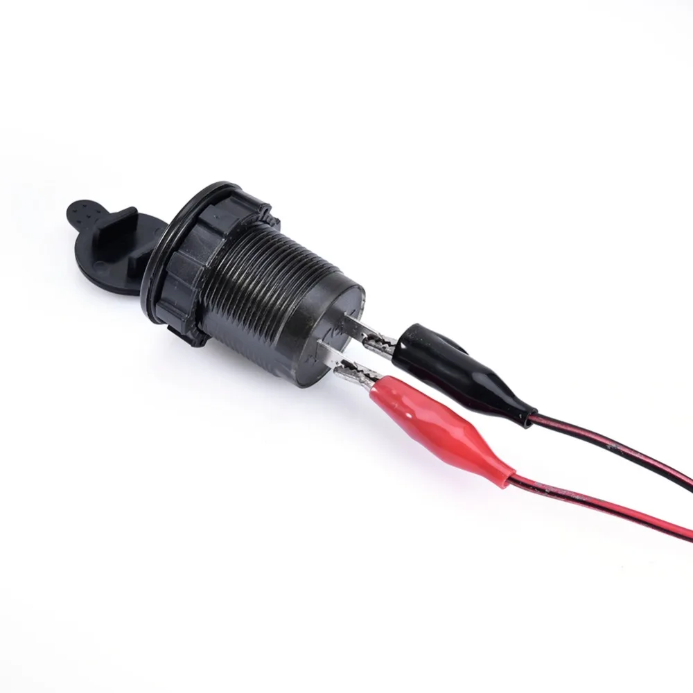 Двойной USB 12V 24V автомобиль Зарядное устройство розетка для автомобильного