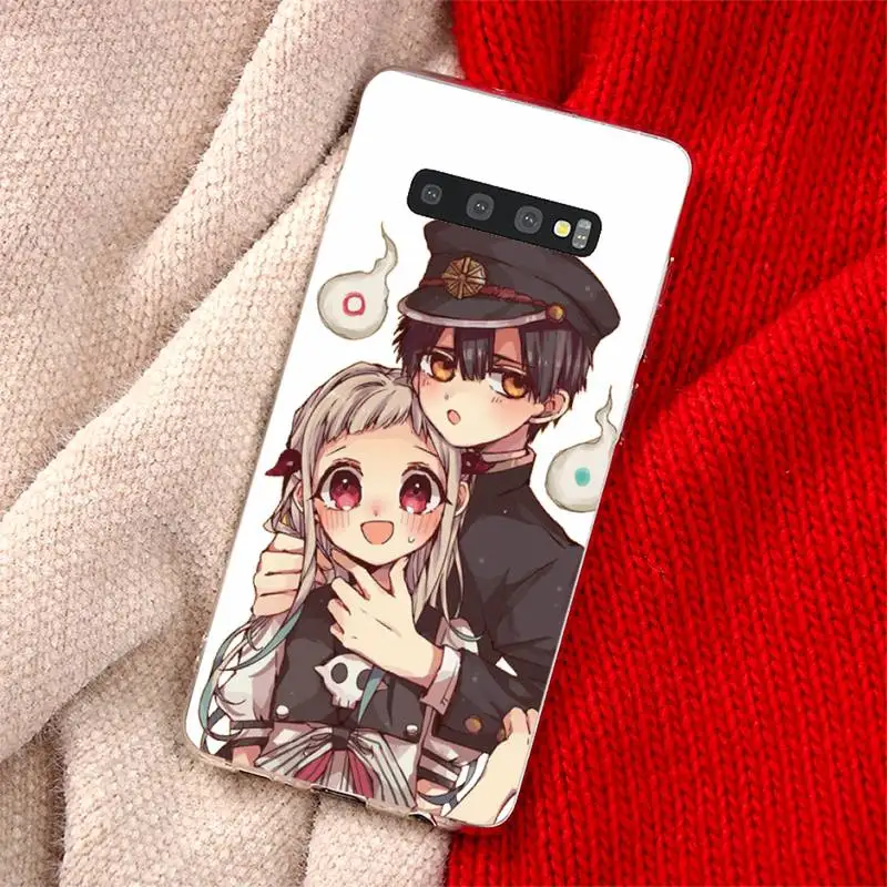 

Japanese Comics Hanako Kun Phone Case Transparent for Samsung A71 S9 10 20 HUAWEI p30 40 honor 10i 8x xiaomi note 8 Pro 10t 11