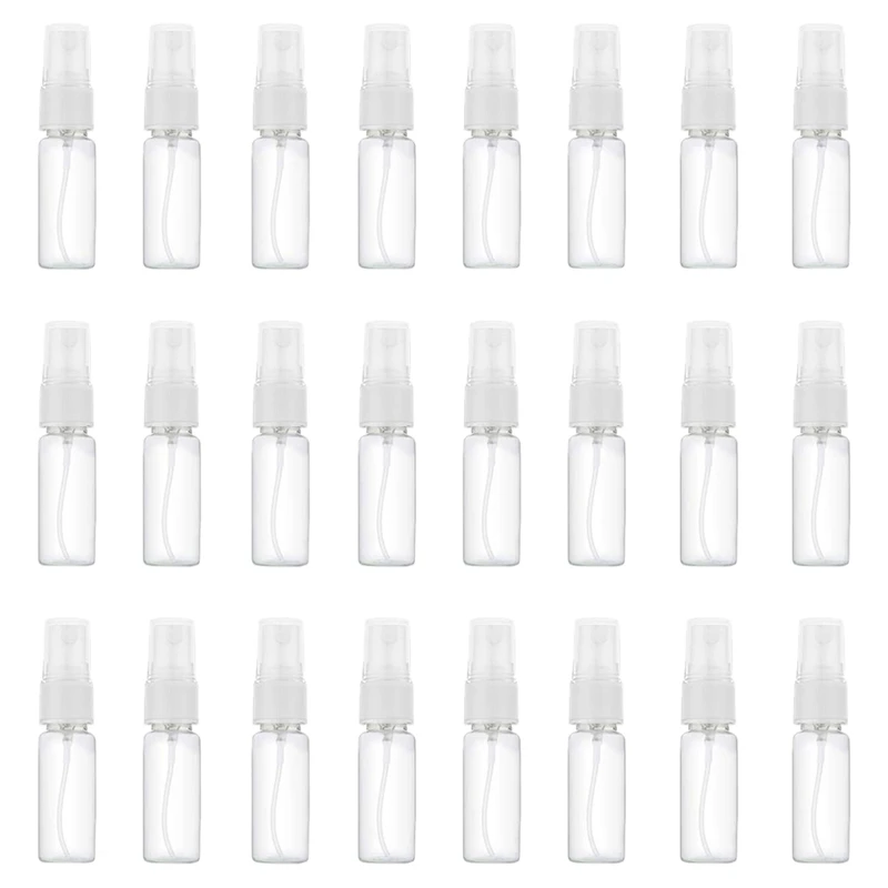 

24Pcs 20Ml Transparent Empty Spray Bottles Portable Refillable Fine Mist Sprayer Bottles