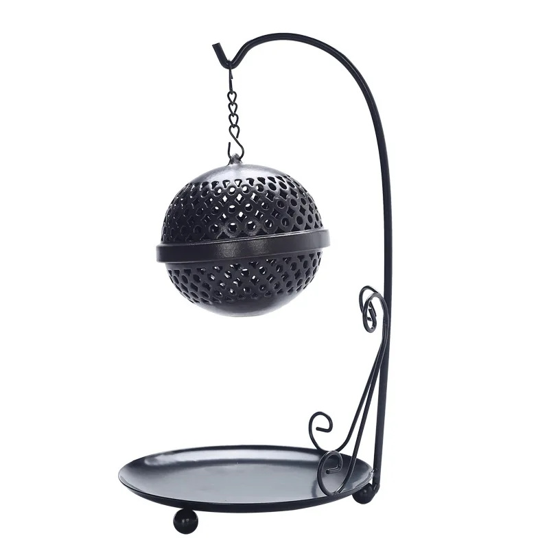 Креативный держатель для курильницы в стиле ретро с железной рамой горелка