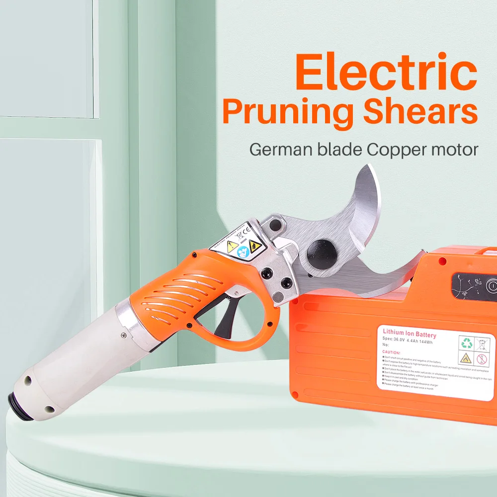 

Electric Wireless Fruit Branch Shears 30-45mm Branch Electric Shears pruning shears Orchard Garden Pruning Garden Power Tools